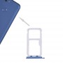 Per Huawei nova 2 Slot per scheda SIM e SIM / Micro vassoio di carta di deviazione standard (blu)
