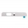 For Huawei Honor V8 Back Cover Top Glass Lens Cover(White)
