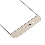 10 PCS pour écran Huawei nova 2 face externe lentille en verre (or)