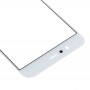 10 PCS pour écran Huawei nova 2 face externe lentille en verre (blanc)