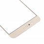 10 PCS dla ekranu Huawei nova 2 Plus zewnętrzna przednia soczewka szklana (złoto)