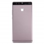 Para Huawei P9 batería cubierta trasera (gris)