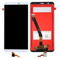 LCD екран и Digitizer Пълното събрание за Huawei P Смарт (Насладете 7S) (бял) 