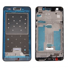 Para Huawei Honor 5A / Y6 II frontal de la carcasa del LCD del capítulo del bisel de la placa (Negro)