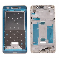 For Huawei Honor 5A / Y6 II Front Housing LCD Frame Bezel Plate(Gold)