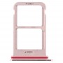 SIM-kort fack + SIM-kort fack för Huawei Mate 10 Pro (rosa)