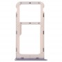 SIM ბარათის Tray + SIM ბარათის Tray / Micro SD Card Tray for Huawei Honor 6A (რუხი)