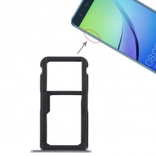 SIM ბარათის Tray + SIM ბარათის Tray / Micro SD Card Tray for Huawei Nova Lite (რუხი)