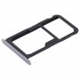 SIM karta Tray + SIM karty zásobník / Micro SD Card Tray pro Huawei Nova Lite (šedá)