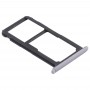 SIM Card Tray + SIM Card Tray / Micro SD Card Tray for Huawei Nova Lite (Grey)