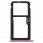 SIM-kaardi salv + SIM-kaardi salv / Micro SD Card Tray Huawei Naudi 6s (Pink)