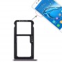 SIM karta Tray + SIM karty zásobník / Micro SD Card Tray pro Huawei Enjoy 6s (šedá)