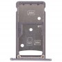 2 SIM kort facket / Micro SD-kort facket för Huawei Njut 6 / AL00 (Grå)
