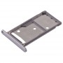 2 SIM Card Tray / Micro SD Card Tray for Huawei Enjoy 6 / AL00(Grey)