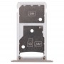 2 SIM ბარათი Tray / Micro SD Card Tray for Huawei მიირთვით 6 / AL00 (Gold)