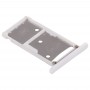 2 SIM Card Tray / Micro SD Card Tray for Huawei Enjoy 6 / AL00(White)