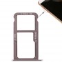 SIM ბარათის Tray + SIM ბარათის Tray / Micro SD ბარათის Huawei G9 Plus (Mocha Gold)