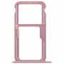 SIM Card Tray + SIM Card Tray / Micro SD Card for Huawei Honor 8 (Pink)