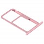 SIM-kaardi salv + SIM-kaardi salv / Micro SD Card Huawei Honor 8 (Pink)