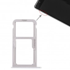 SIM Card Tray + SIM Card Tray / Micro SD Card for Huawei P9 Plus(White)