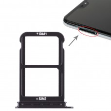 SIM-Karten-Behälter + SIM-Karten-Behälter für Huawei P20 Pro (Schwarz)