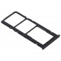 2 SIM vassoio di carta Vassoio + micro SD per Huawei Godetevi 8 Più (nero)