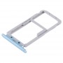 2 SIM Card Tray / Micro SD Card Tray for Huawei Nova 2s(Blue)