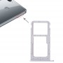 SIM-карти лоток + SIM-карти лоток / Micro SD Card для Huawei Honor 9 Lite (білий)