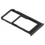 Karta SIM Taca Taca karty SIM + / Micro SD Card for Huawei P inteligentnych (Enjoy 7S) (Czarny)