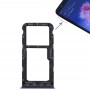 SIM картата тава + SIM Card Tray / Micro SD карта за Huawei P умен (Насладете 7S) (син)