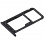 SIM-карты лоток + SIM-карты лоток / Micro SD Card для Huawei Наслаждайтесь 7 (черный)