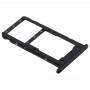 SIM-Karten-Behälter + SIM-Karte Tray / Micro SD-Karte für Huawei Genießen Sie 7 (schwarz)