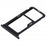SIM vassoio di carta + vassoio di carta di SIM / Micro SD Card per Huawei Mate 10 (nero)
