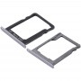 SIM Card Tray + SIM Card Tray / Micro SD Card for Huawei Enjoy 5s (Grey)