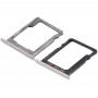 SIM-kort fack + SIM-kort fack / Micro SD-kort för Huawei Njut 5s (Gold)