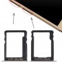 SIM ბარათის Tray + SIM ბარათის Tray / Micro SD ბარათის Huawei იხალისეთ 5s (Gold)