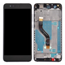 For Huawei P10 Lite / Nova Lite LCD Screen and Digitizer Full Assembly with Frame(Black) 