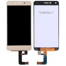 מסך LCD ו Digitizer מלא עצרת עבור Huawei Y5 השני (Huawei CUN-L21) (זהב) 