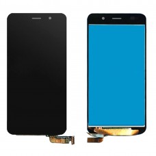 За Huawei Honor 4A / Y6 LCD екран и цифровизатор пълно сглобяване (черно) 
