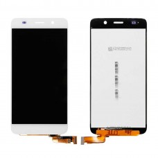 Для Huawei Honor 4A / Y6 ЖК-екран і дігітайзер Повне зібрання (білий) 