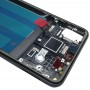 Első Ház LCD keret visszahelyezése Huawei P20 (fekete)