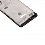 Para Huawei Honor 5c LCD marco del bisel frontal de la carcasa de la placa (Negro)