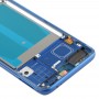 Front Housing LCD Frame järnet med Side Keys för Huawei Honor 10 (blå)