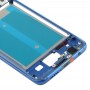 Передній Корпус ЖК Рама ободок Тарілка з бічними клавішами для Huawei Honor 10 (синій)