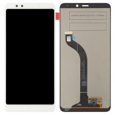 LCD-skärm och digitizer fullmontering för Xiaomi RedMi 5 (vit)