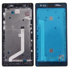 Für Xiaomi Redmi (4G Version) Frontgehäuse LCD-Feld-Anzeigetafel (schwarz)