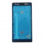 Para Xiaomi redmi (versión 4G) LCD marco del bisel frontal de la carcasa (Negro)