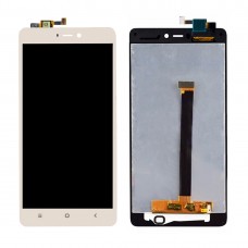 För Xiaomi Mi 4S LCD-skärm och Digitizer Full Assembly (Guld)