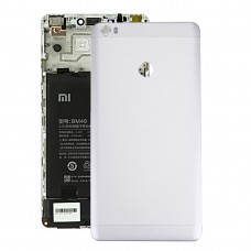 Для Xiaomi Mi Max Задня кришка батареї (бічні клавіші не включені) (срібло)
