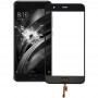 Front Screen Outer Glass Lens Support Fingerprint Identification for Xiaomi Mi 6(Black)
